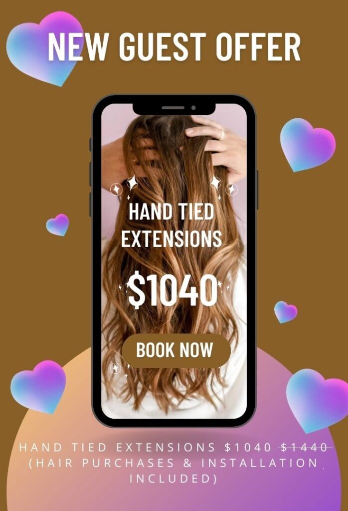 hand tied extensions offer