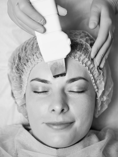 Professional facial treatment at Colourbar Salon and Spa